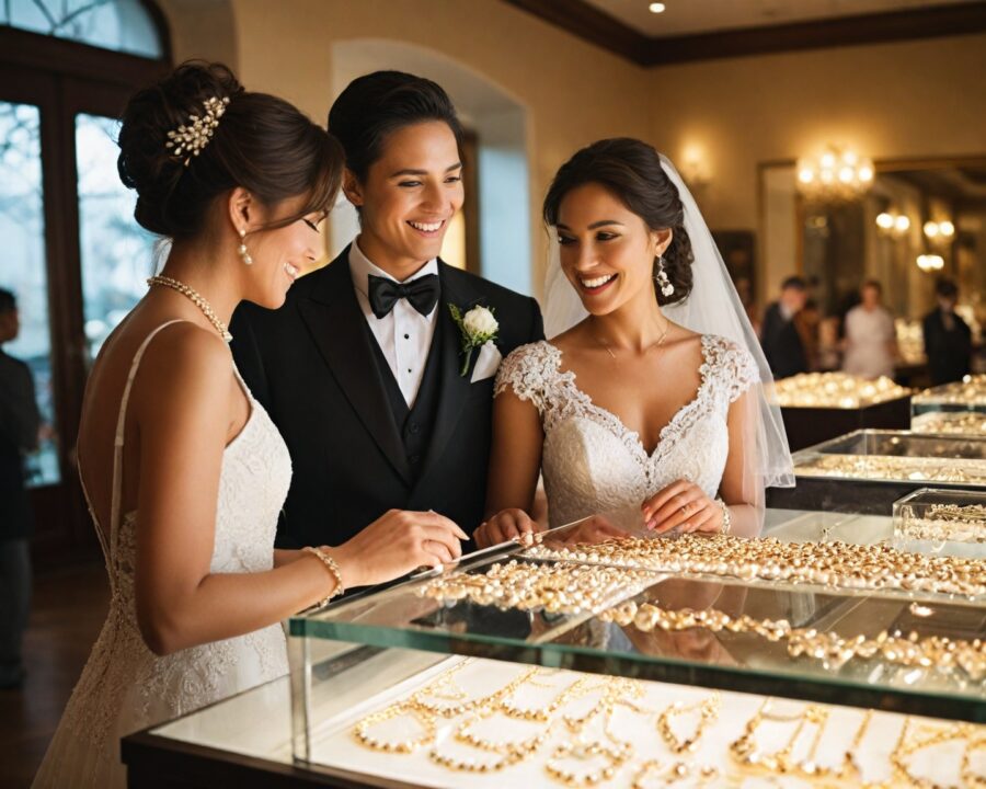 How to Select Gold Jewelry for Weddings: A Guide to Timeless Elegance