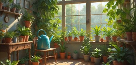 Best watering schedule tips for houseplants in hot climates