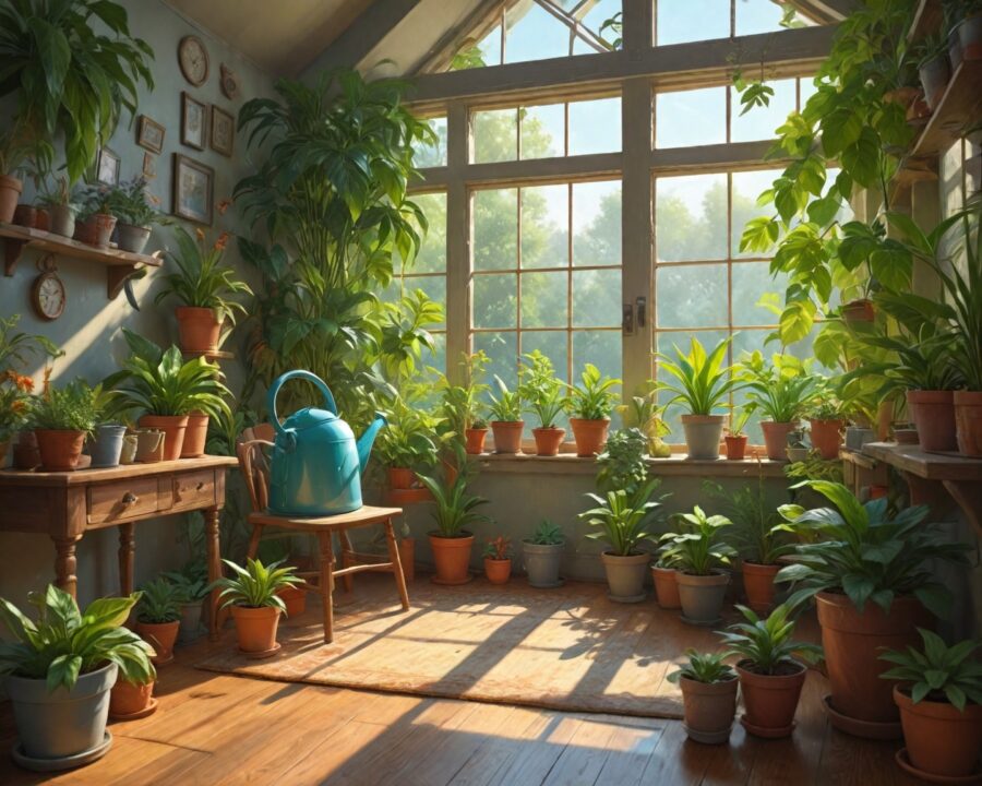 Best watering schedule tips for houseplants in hot climates