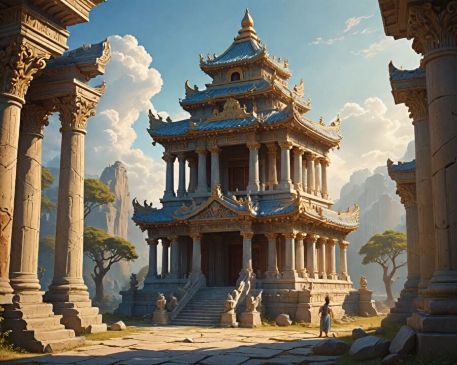 How mythology influenced ancient art and architecture