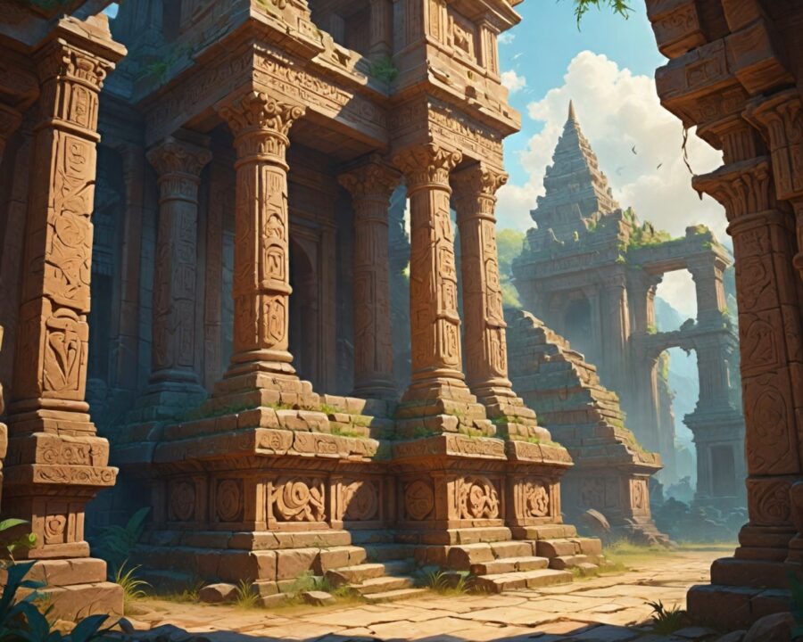 how mythology shaped ancient architecture and design