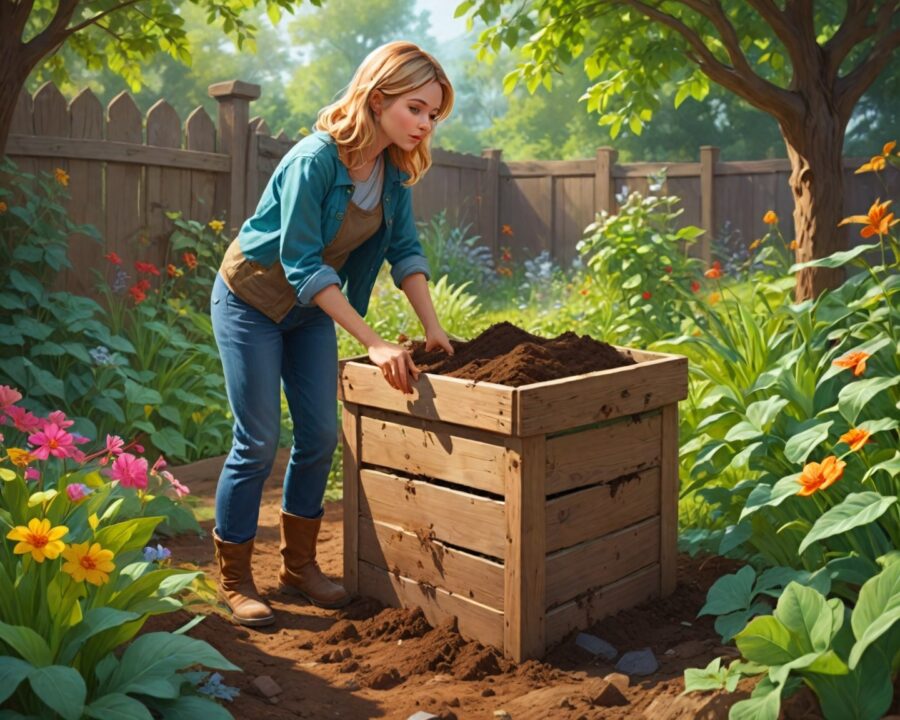 How to build a compost bin for your garden step-by-step