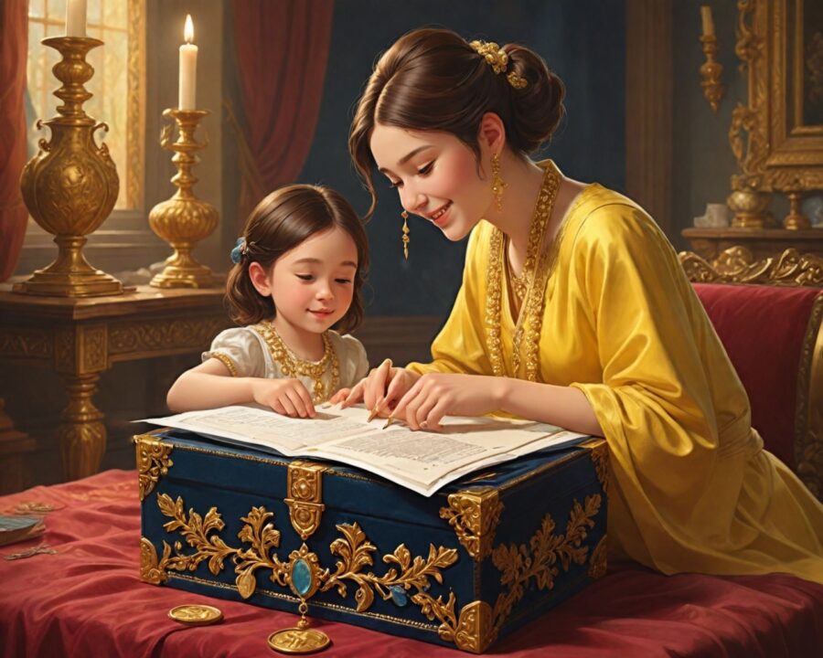 how to pass down gold assets to your children effectively