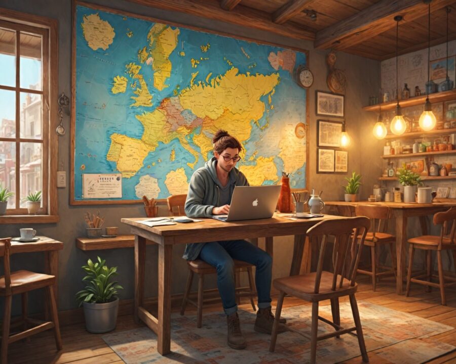 Best travel tips for digital nomads to stay productive