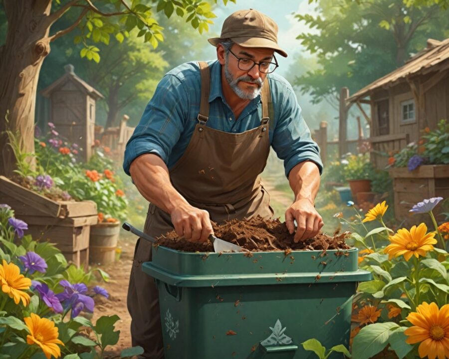 how to turn kitchen scraps into eco-friendly fertilizer