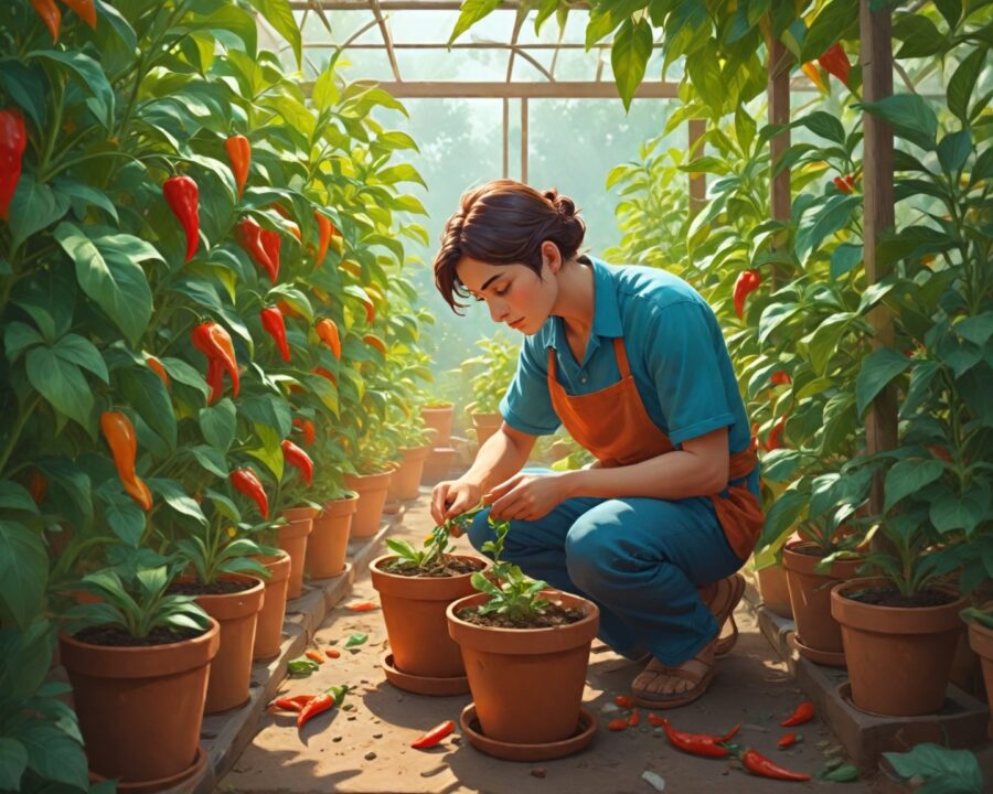 How to grow peppers in a small garden: step-by-step guide