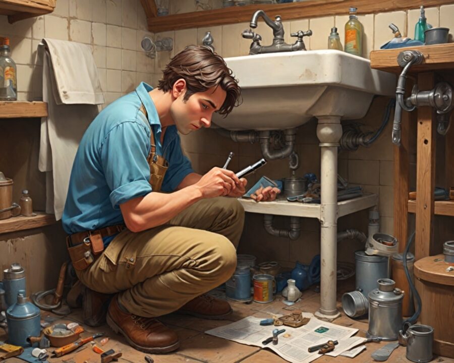 How to fix minor plumbing issues at home step by step