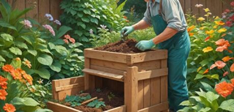 How to build a compost bin for your garden step by step