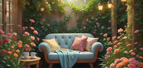 How to create a relaxing garden corner step by step
