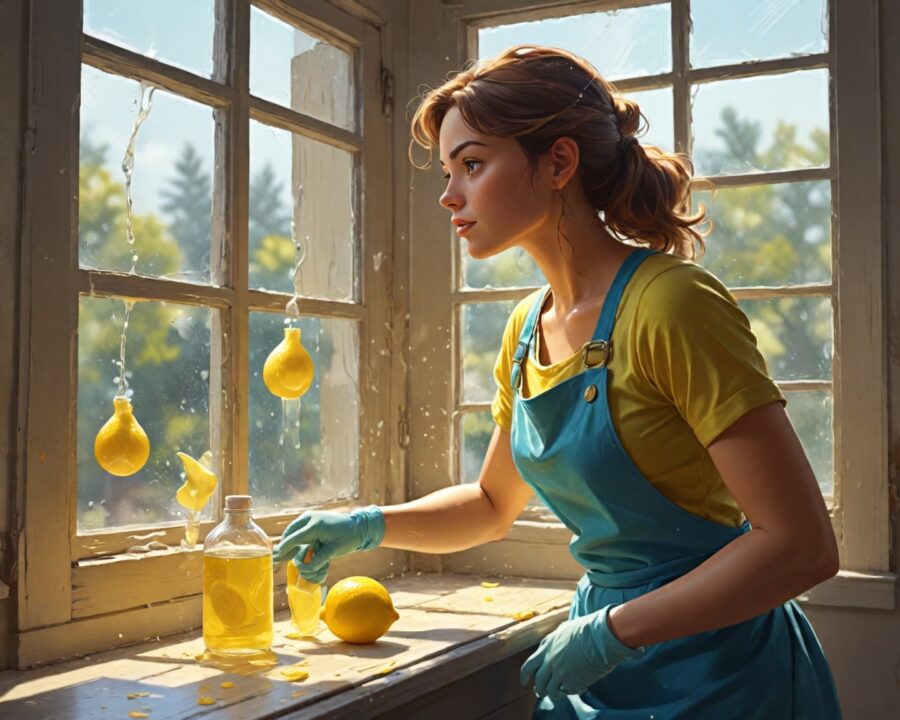 How to clean your house naturally with lemon and vinegar