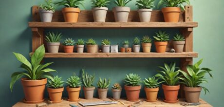 How to build a DIY shelf for plants: step-by-step guide