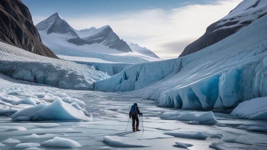 Glacier Travel Ice Adventure: Explore the Frozen Wonders