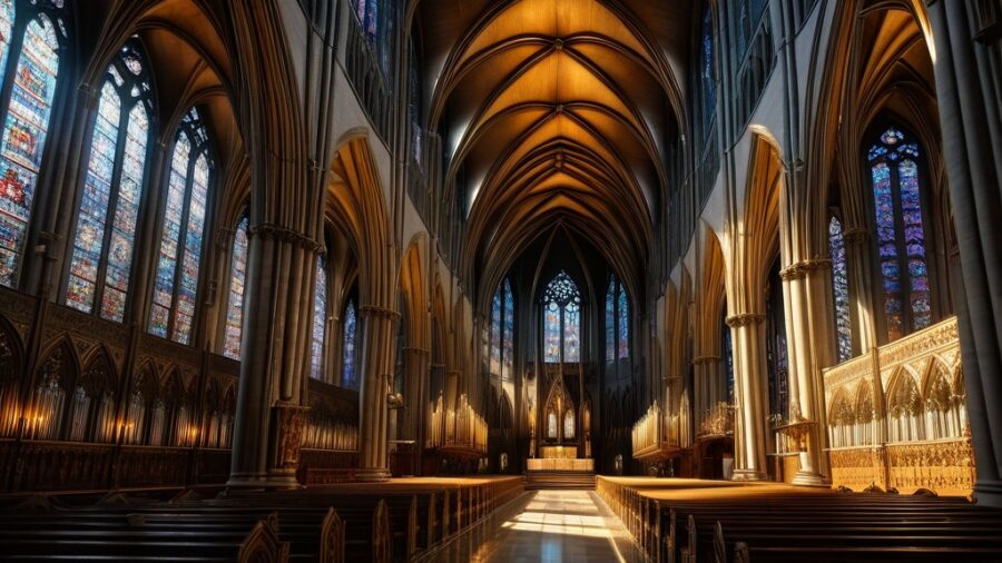 Gothic Cathedral Architecture: A Heavenly Insight