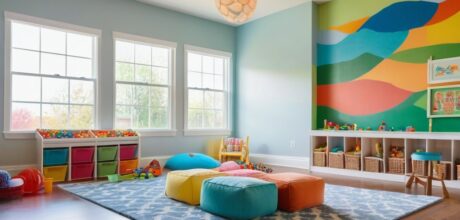 Creative Playroom Design for Children’s Spaces