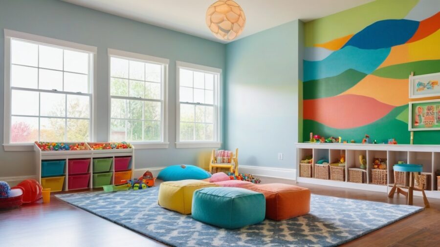 Creative Playroom Design for Children’s Spaces